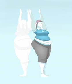 garsedj:  Wii Fat by ~BedBendersInc