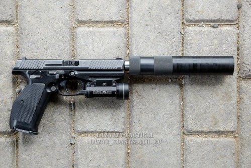 the-nomadicone:Lebedev PL-15 Handgun - Konstantin Lazarev (x)