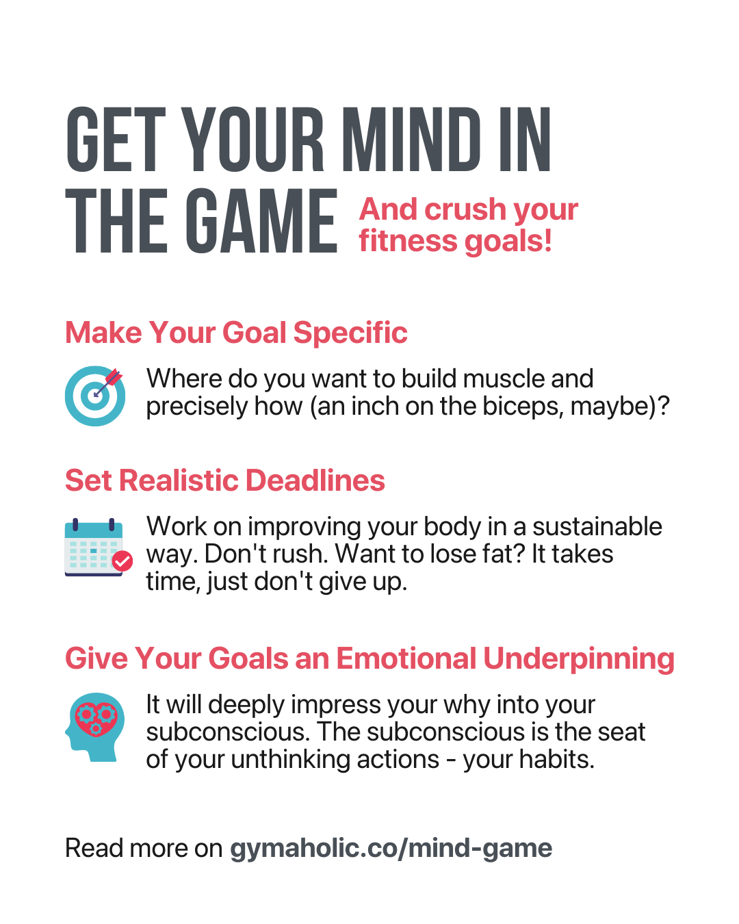 Get Your Mind in The Game, and Crush Your Fitness Goals