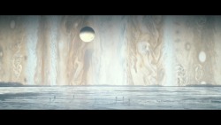 just&ndash;space:  A quiet night on the frozen surface of Europa many decades from now.  js