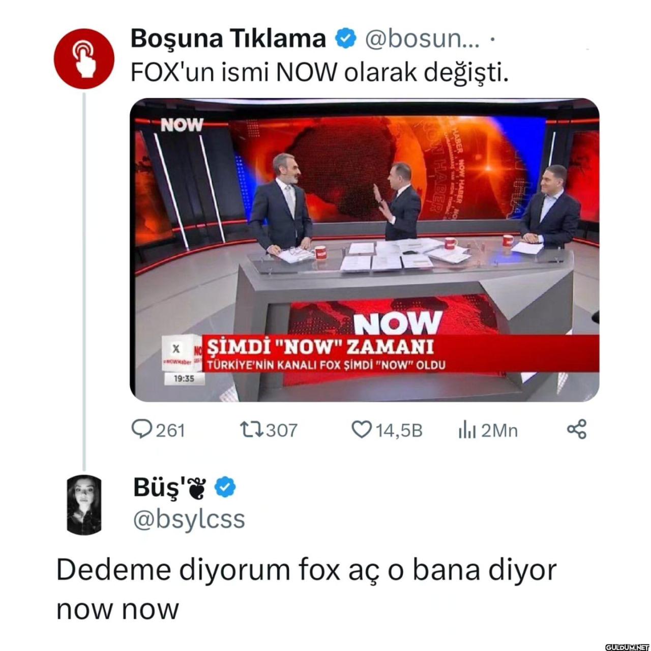 FOX’un yeni adı NOW için...