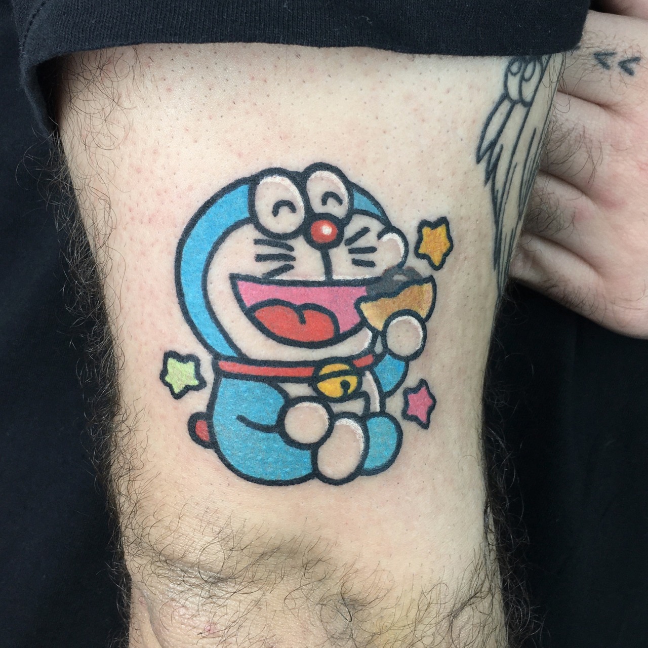 Tattoo uploaded by Xavier • Doraemon tattoo by Shanghai5. #doraemon #neko  #cat #anime • Tattoodo
