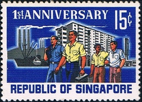 Singapore as a city-state was founded by Stamford Raffles in 1819 as a trading post for the British 