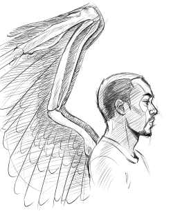 maskedfangirl:BRB, sketching Sam Wilson forever.