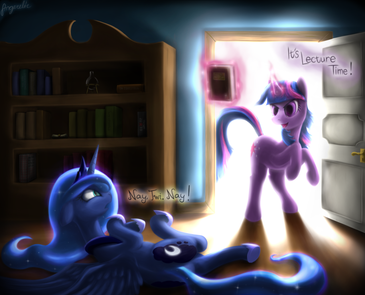 flufffycloud:  Doing what she does best by ~Angerelic 
