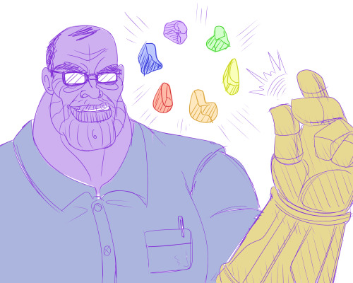 The Fertility Stones | monthly pollAn alternate version from the Multiverse of the mad titan Thanos,