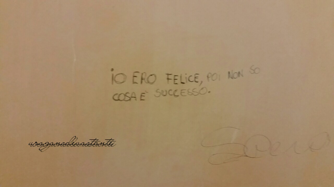 uraganodevastante:  I muri della mia scuola parlano.