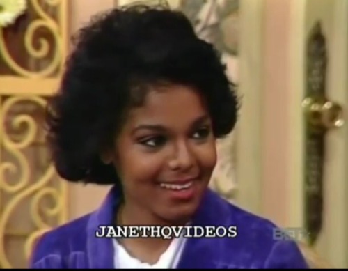 Janet Jackson as Charlene on Diff'rent Strokes, &lsquo;80s.