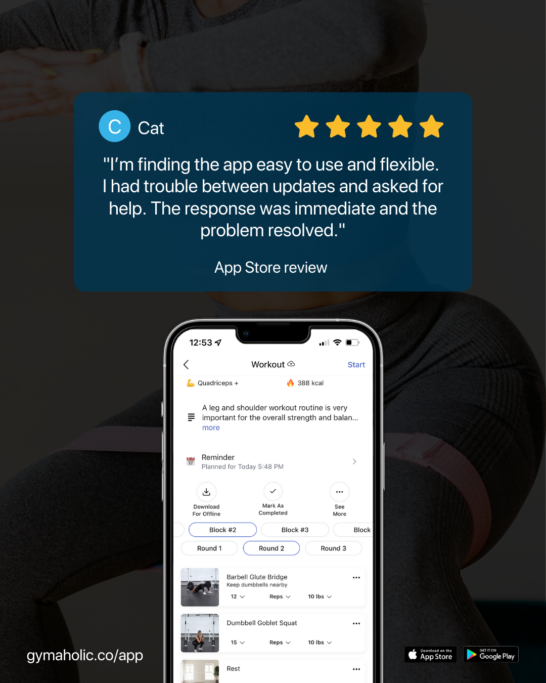 App store review: app easy to use and flexible