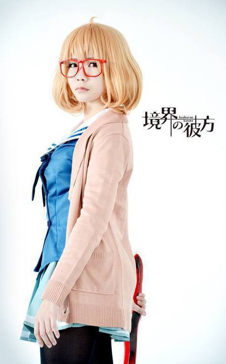 cosplayeverywhere: Kyoukai no Kanata (境界の彼方) ~ Mirai Kuriyama (栗山 未来) 1, 2.