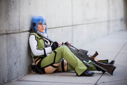 Anime Expo 2014GG Cosplay as GGO Sinonwww.facebook.com/ggcosplay