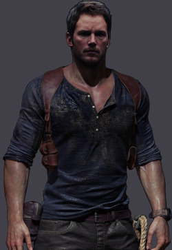 Chris Pratt as Nathan Drake in Uncharted