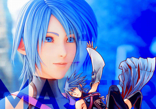 thechocobros:    Top Ten Kingdom Hearts favorite characters↳ 5) Aqua“I know what’s