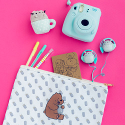 Get your paws on this beary cute burrito pouch from our CN Shop: