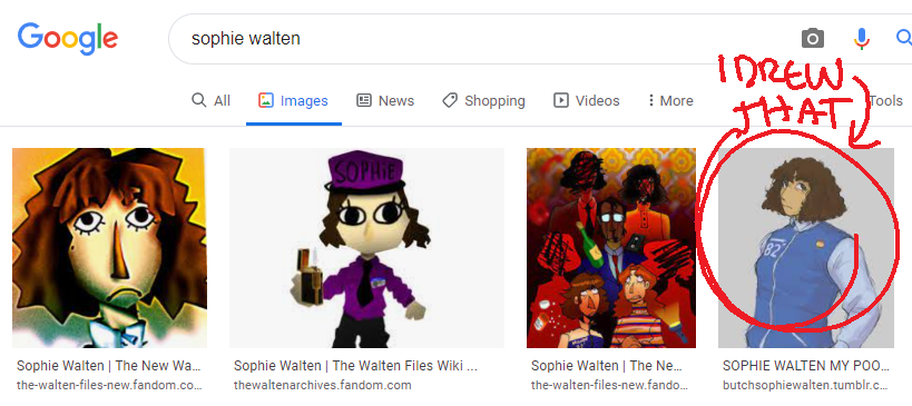 guy who likes the walten files a normal amount — FOR ART REQS SOPHIE GOTH  PHASE. i want to see her