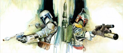 Porn Pics moseisleyspaceport138:  Boba and Jango