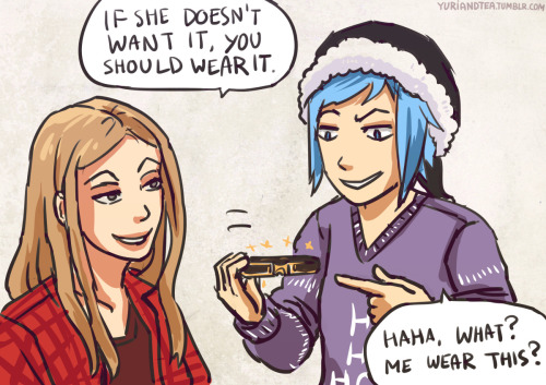 yuriandtea: Secret Santa 1 / 2 / 3 The last hipster party that Victoria will attend. Like before, th