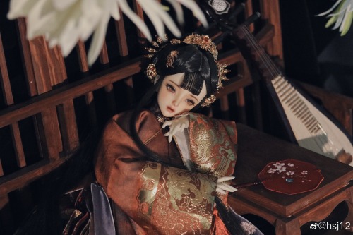 dollpavilion:Posted by hsj12Doll by Angell Studio Doll dressed in Ming dynasty-style Chinese ha