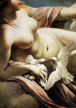 C0Ssette:  (Detail) Venus And Cupid,Circa 1700.Sebastiano Ricci. 