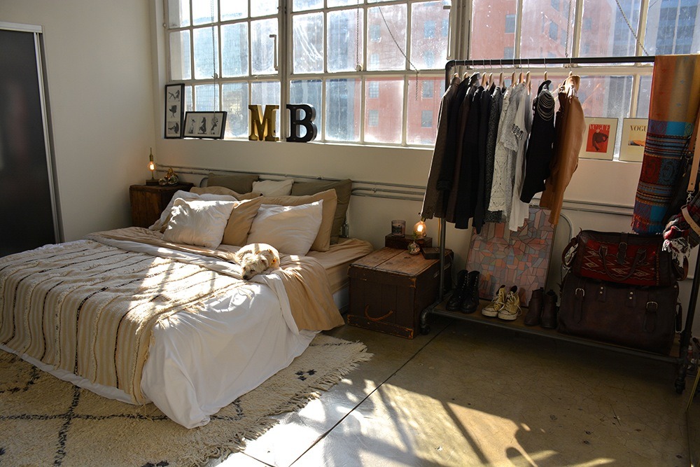 gravityhome:  Sunny industrial LA loft - floorplan   gravityhomeblog.com - instagram