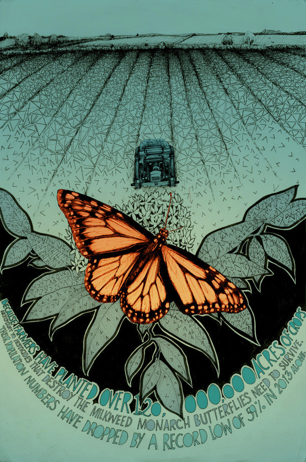 artmonia:  Human Harm: Posters for endangered species awareness by Suzanne Mills