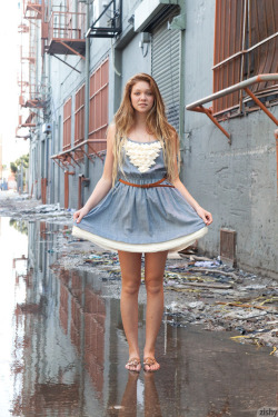 Jessie Andrews In The Fashion District -