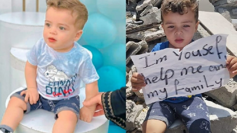 Donate to Evacuate Yousef and his family from Gaza, organized by Raluca Dumitrescu
