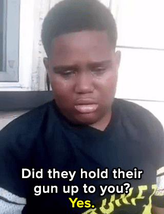 the-movemnt:Newark police chased 10-year-old Legend Preston because they thought he was an adult.Ten