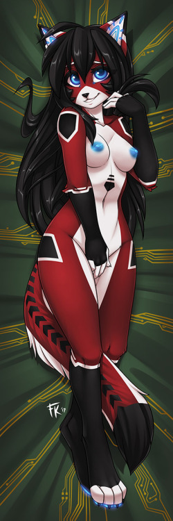 fkevlar: ARA Daki [Bare] - FrontHere she is! ARA finally has her own dakimakura. This is the FRONT v