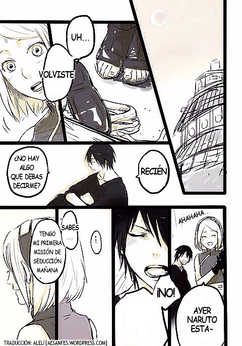 aesanfes:  Un doujinshi que encontré por acá hace unos días, me pareció divertido así que ahí está al español. Aún no entiendo bien cómo funciona tumblr.*1ra parte*