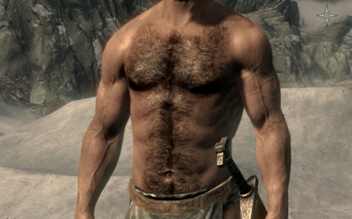 Come Look At My Chest Hair — The Skyrim Chest Hair Mod is Incredibly Useful
