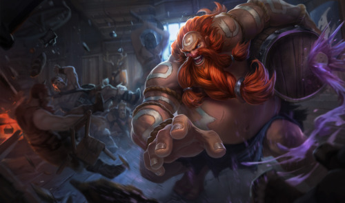 leaguecraft:  New Splash Art for Graves & Gragas