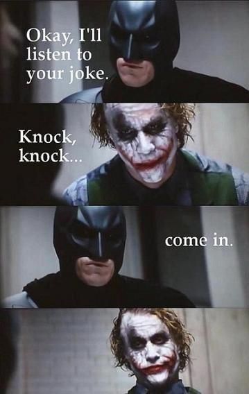 lolexpress:  Batman doesn’t have a sense of humor ☆ lol tumblr