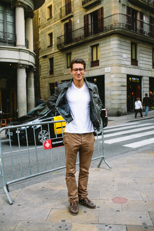 Submission Sundays! Streetstyle from Barcelona, Spain by Layton Reid.