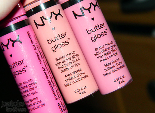 I absolutely love nyx butterglosses!