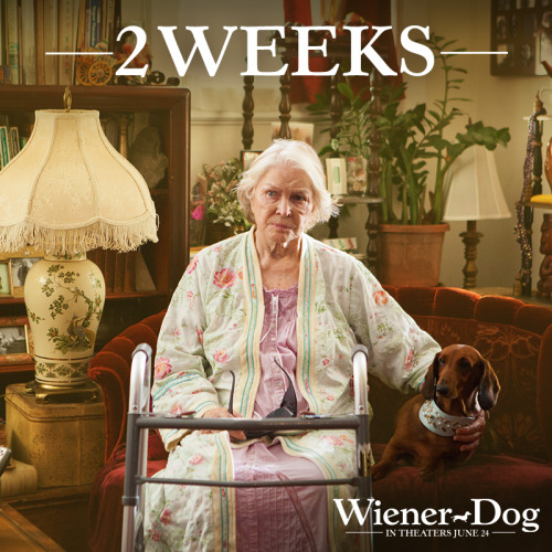 2 peas in a pod. Todd Solondz’s latest dark comedy Wiener-Dog hits select theaters in just 2 w