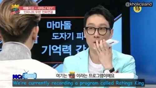 bestspirit:  when key can’t take woohyun’s greasiness anymore 