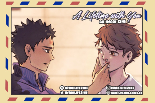 preview for @iwaoilifezine, I got to draw middle school iwaoi!! preorders are open now, do chec
