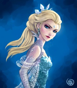 itsraininbritishmen:  starshine-automaton:  my-caliginous-romance:  theboywholikesfire:  The Snow Queen.In an Alternate timeline, Elsa’s sister, Anna, did not survive the ice blast. A few years later, her parents were killed in a powerful storm.The