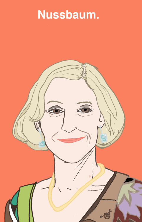 philosophicaljoy:Martha Nussbaum is probably the most fashionable female philosopher around. She wro