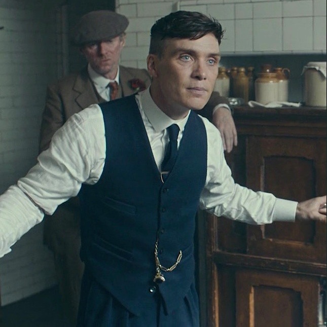 tommy shelby blue suit