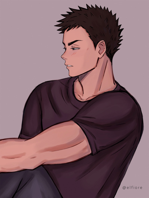 elfiore: hajime  Oooh&hellip; Iwa-chaan is hot!