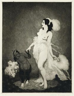  “Debut&Amp;Ldquo; By Norman Lindsay. 
