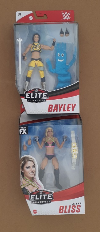 Wal-Mart was putting out more WWE stuff!!  I was lucky enough to picking up a couple of thingsso of