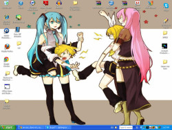 current desktop  (●´∀｀●) 