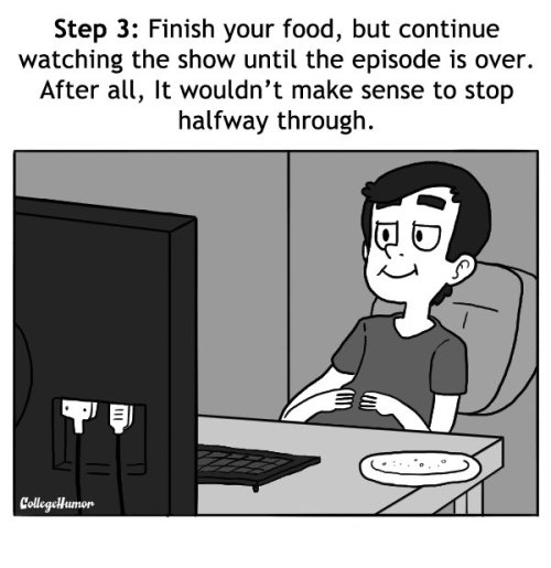 collegehumor:  collegehumor:  Finish the 6 MORE STEPS on  How To Get Nothing Done: An Illustrated Guide [Click to finish me off]   Do you want to become Internet famous?!? Did you know that you can submit articles to CollegeHumor like this one? Well