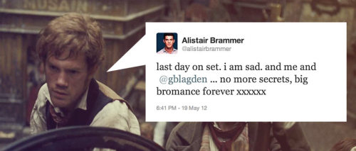 ms-digne: Barricade Bromance: Tweets from the Barricade — Part 22 These tweets are from when t