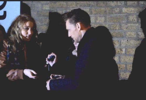 ladysephiroth:  Coriolanus Stage Door 20.12.2013 part 2 (mine) reblog don’t repost please. (if you h