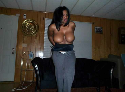 blackwomenlover:  Let them titties hang.