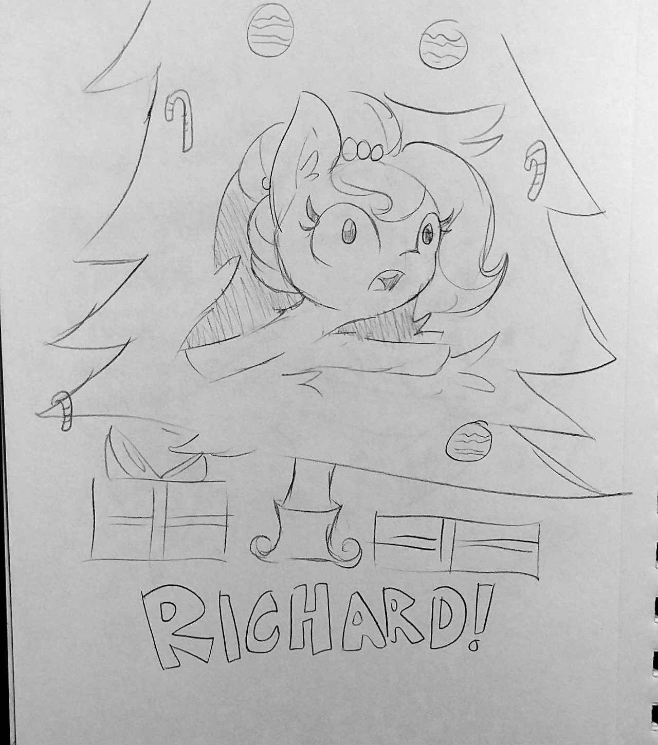 tjpones:Happy Hearthswarming and a very Merry Christmas x3 &lt;3&hellip;*snickers*